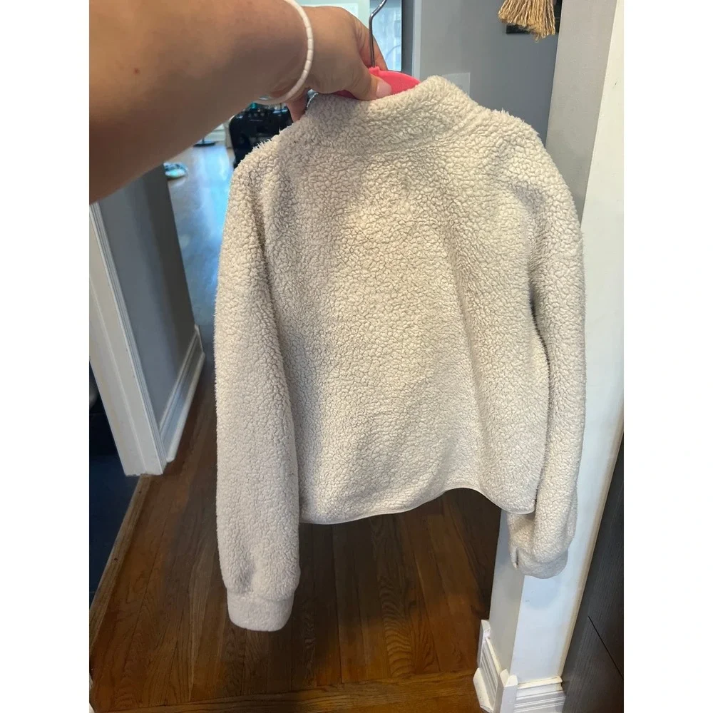 Athleta Girl full-zip fleece jacket XL‎ size 14